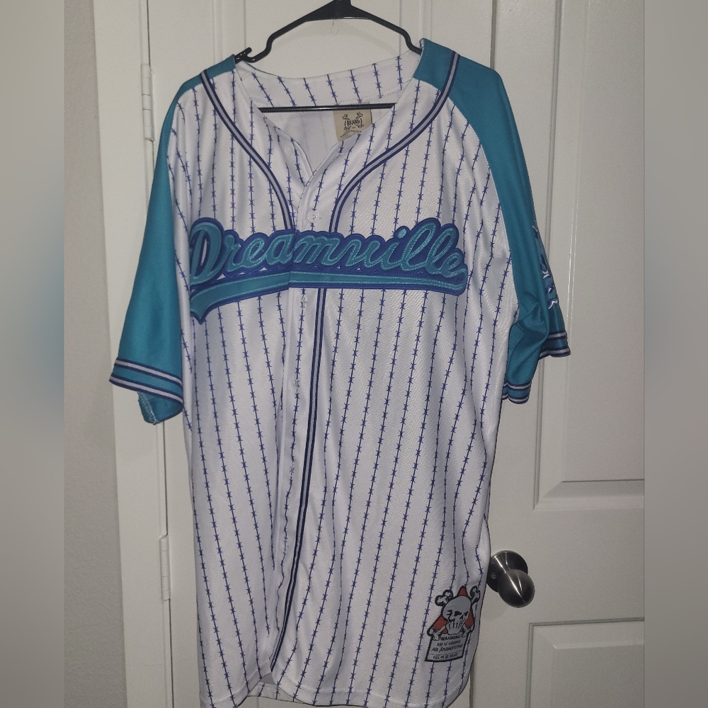 Dreamville Striped Baseball Jersey